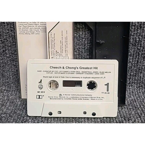 Vintage Greatest Hit by Cheech & Chong (Cassette, Mar-1991, Warner Bros.) - Picture 3 of 4